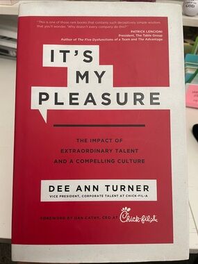It's My Pleasure by Dee Ann Turner - Red Paperback
